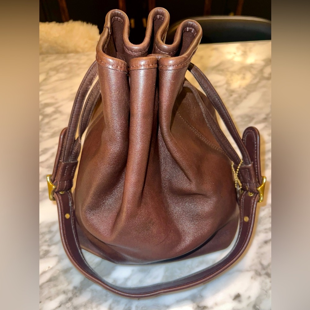 Vintage Coach Legacy 9165 Drawstring bucket bag